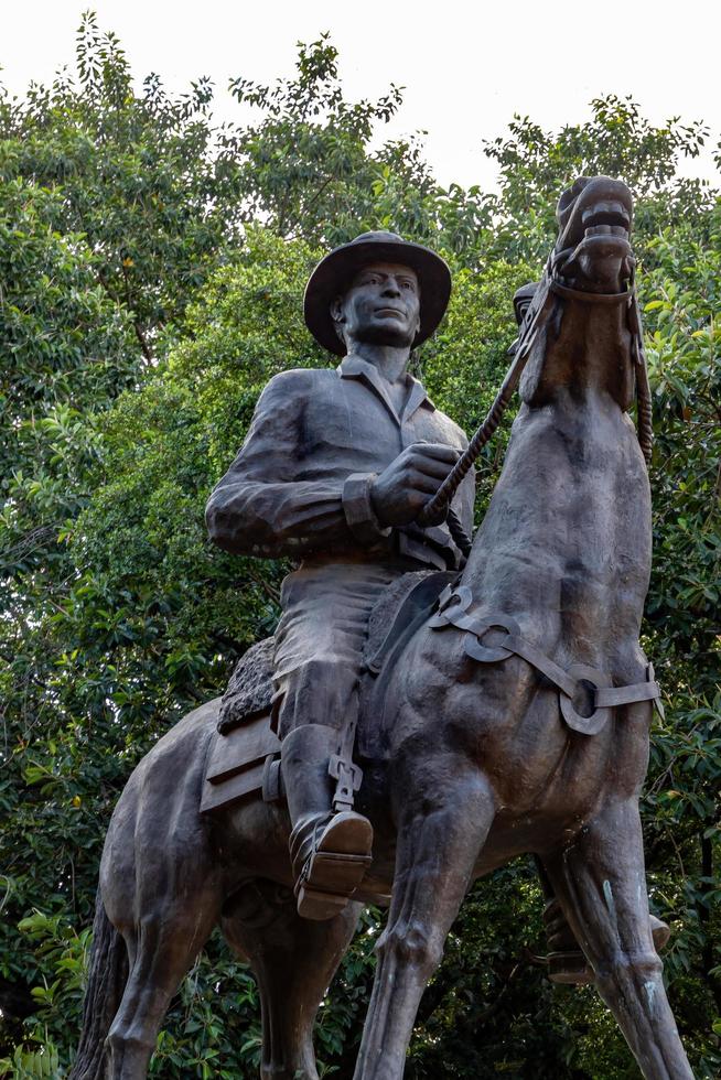 Goiania, Goias, Brazil, 2019 - Monument tribute to Pedro Ludovico Teixeira photo