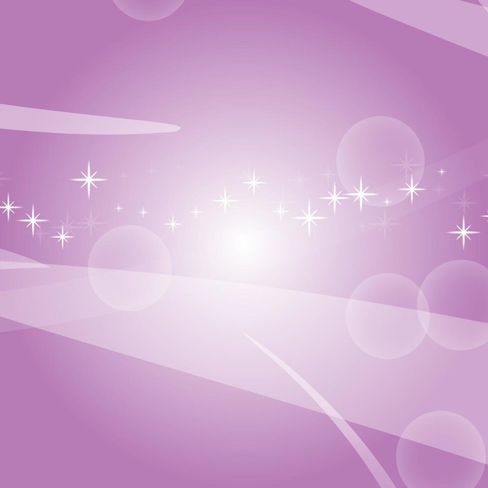 Colorful abstract background with circles and stars. Bright design. Simple flat vector illustration.