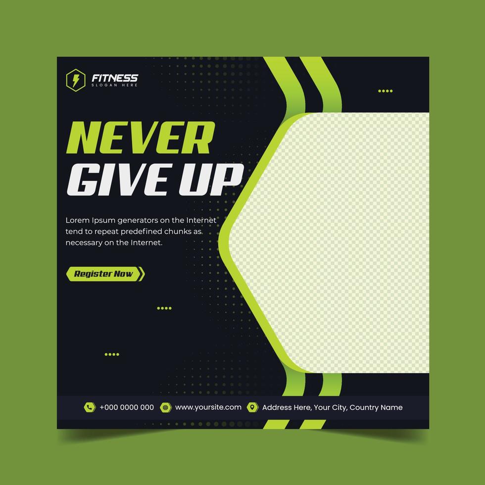 Corporate Social media Banner Design Template vector