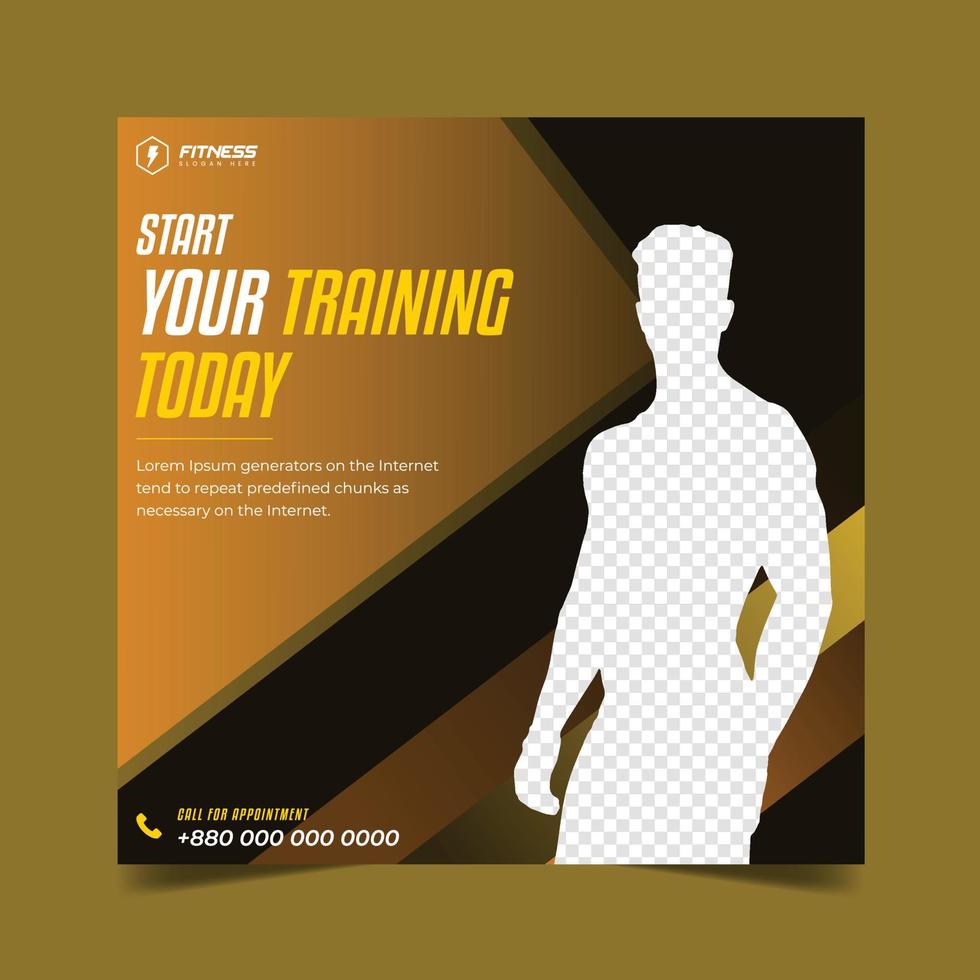 Corporate Social media Banner Design Template vector