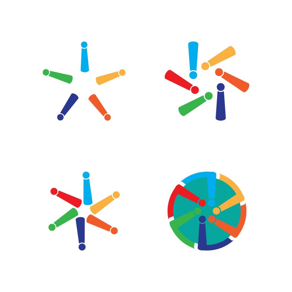 Community, network and social icon vector