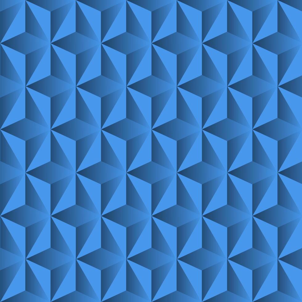 Blue background from pyramids vector
