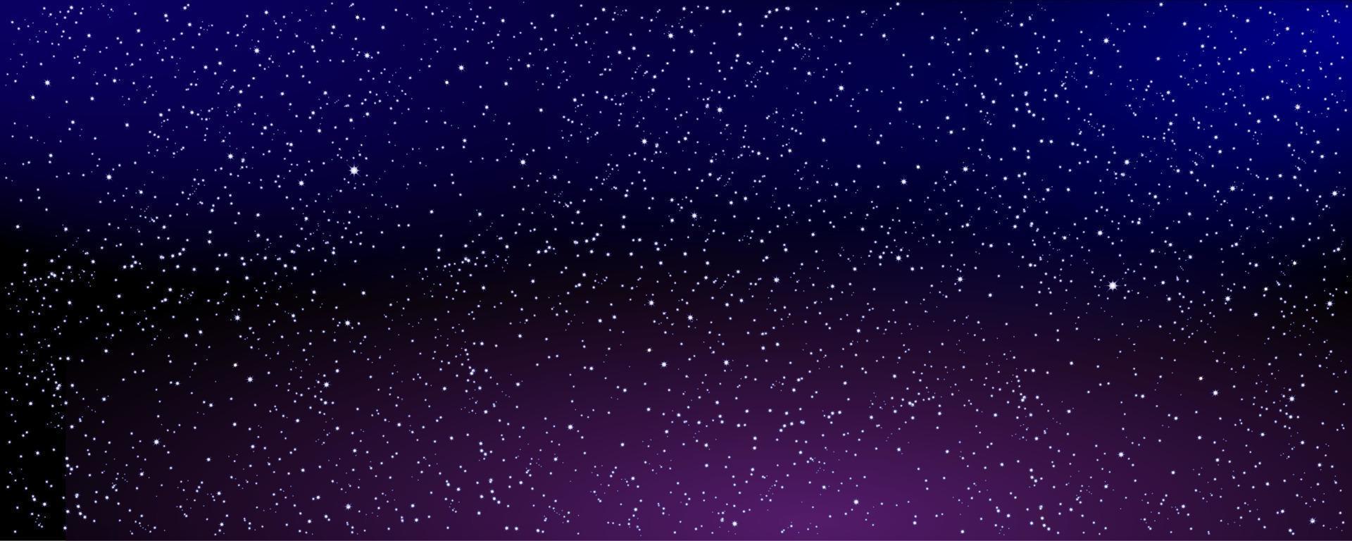 Astrology horizontal star universe background vector