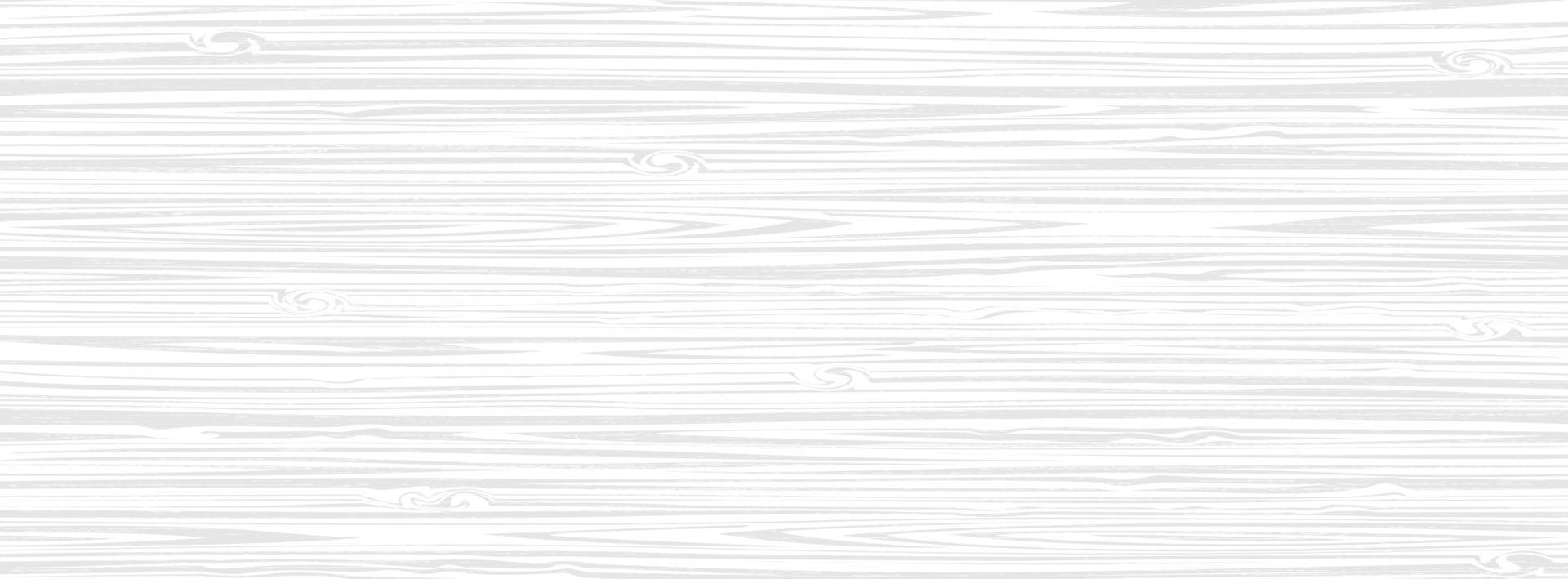 White wooden surface background, vector plank wood texture