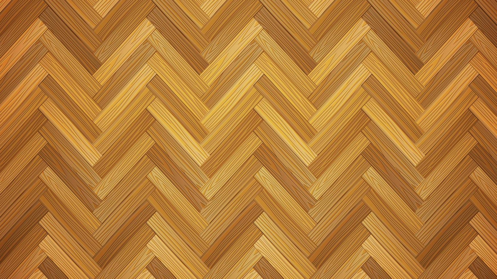 Wooden parquet floor texture, natural realistic wooden vector background