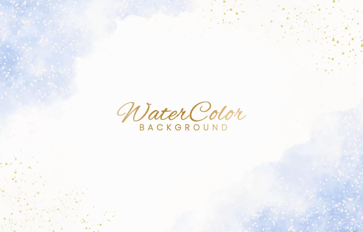 Abstract colorful watercolor for background. vector