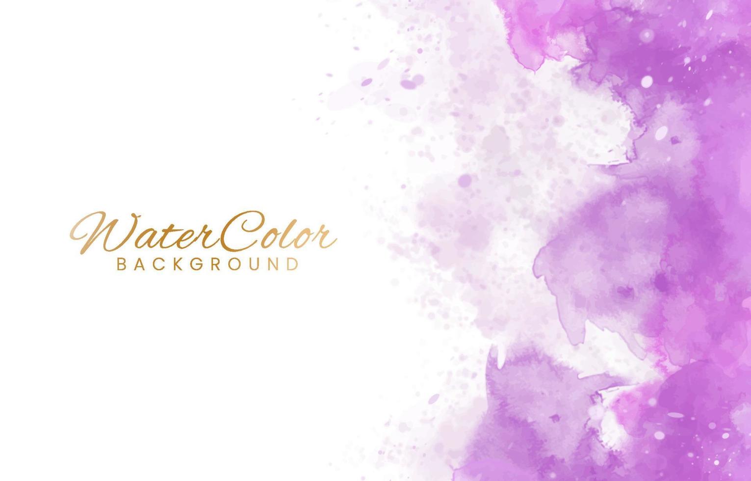 Abstract colorful watercolor for background. vector