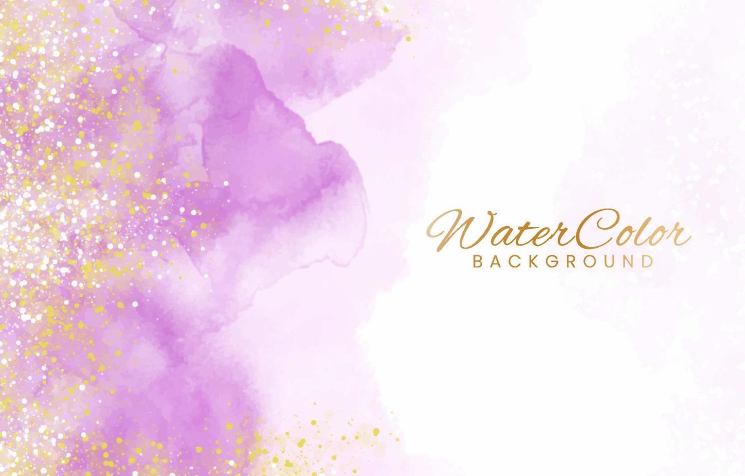 Abstract colorful watercolor for background. vector