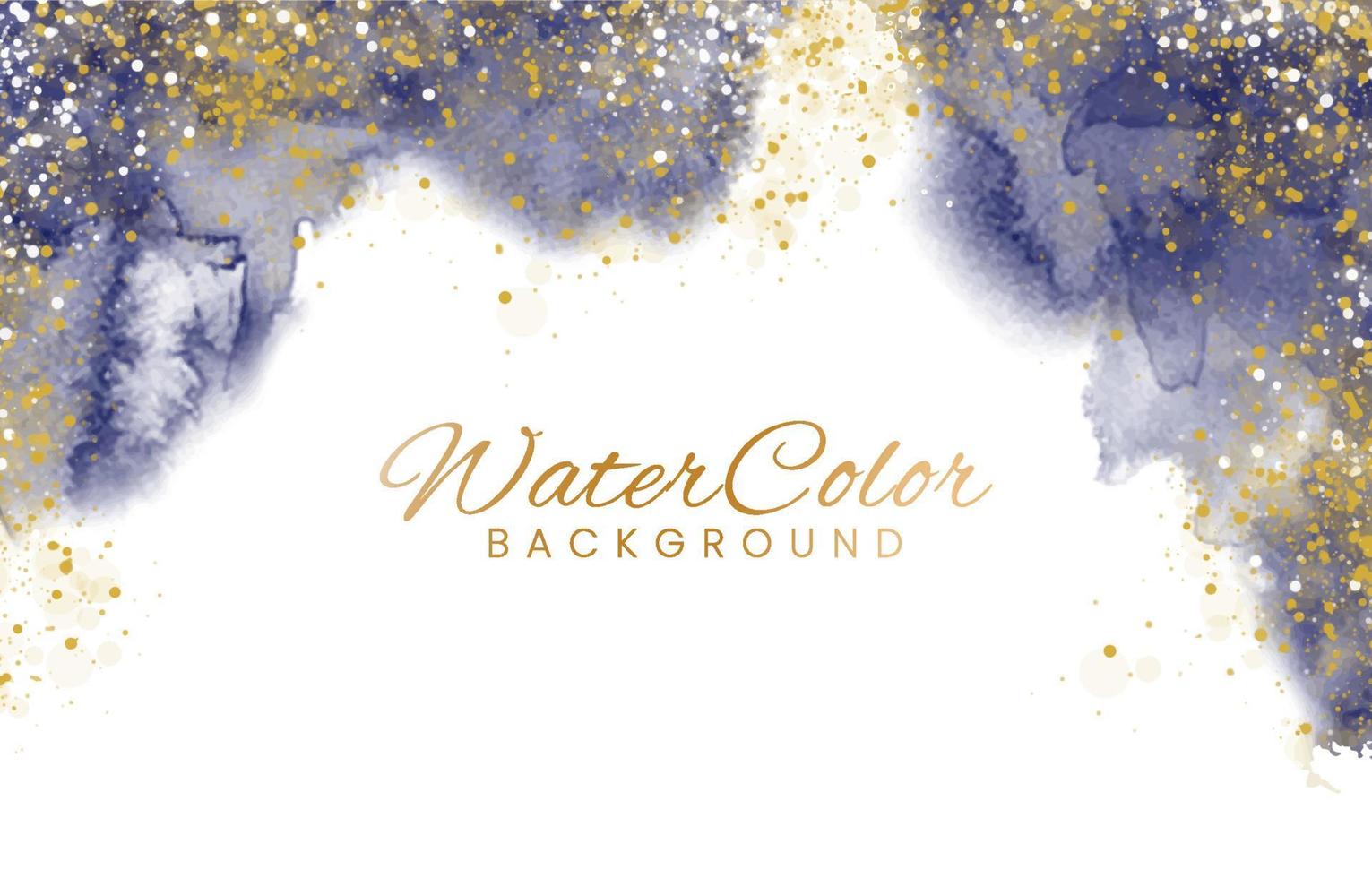 Abstract colorful watercolor for background. vector