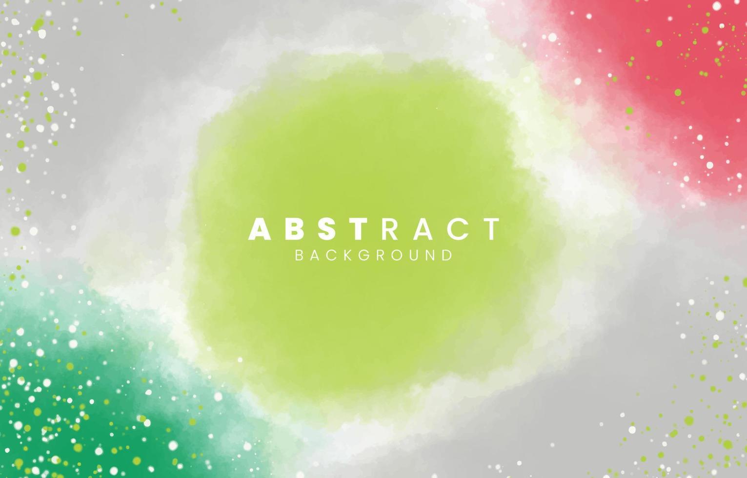 Abstract colorful watercolor for background. vector