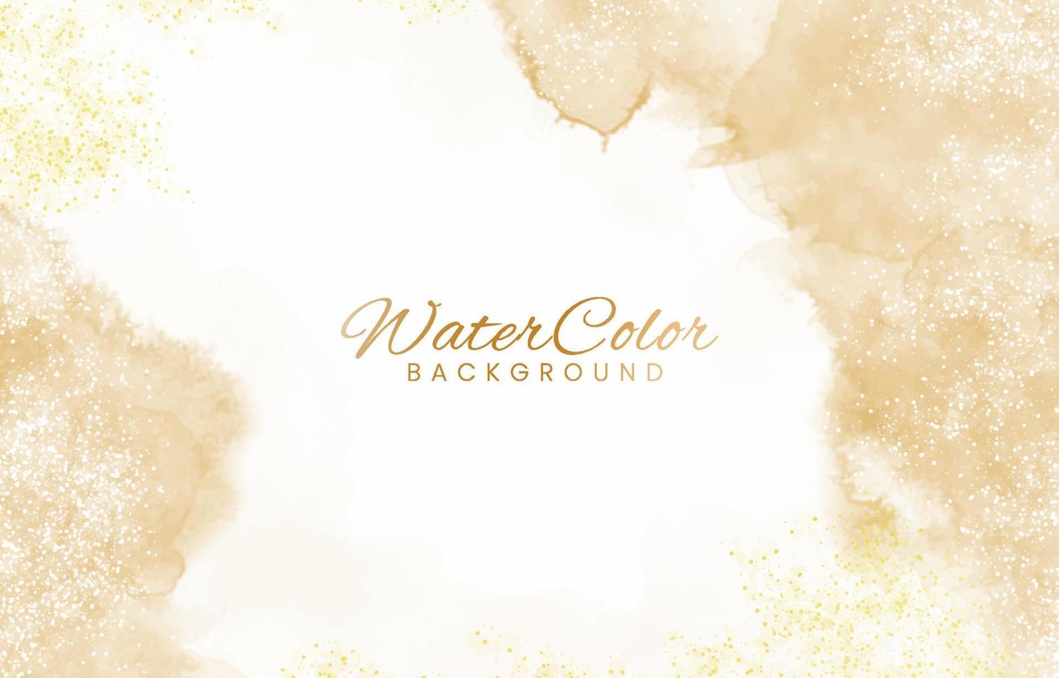 Abstract colorful watercolor for background. vector