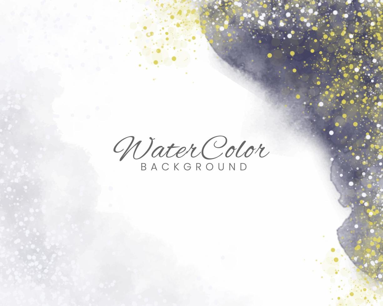 Abstract colorful watercolor for background. vector