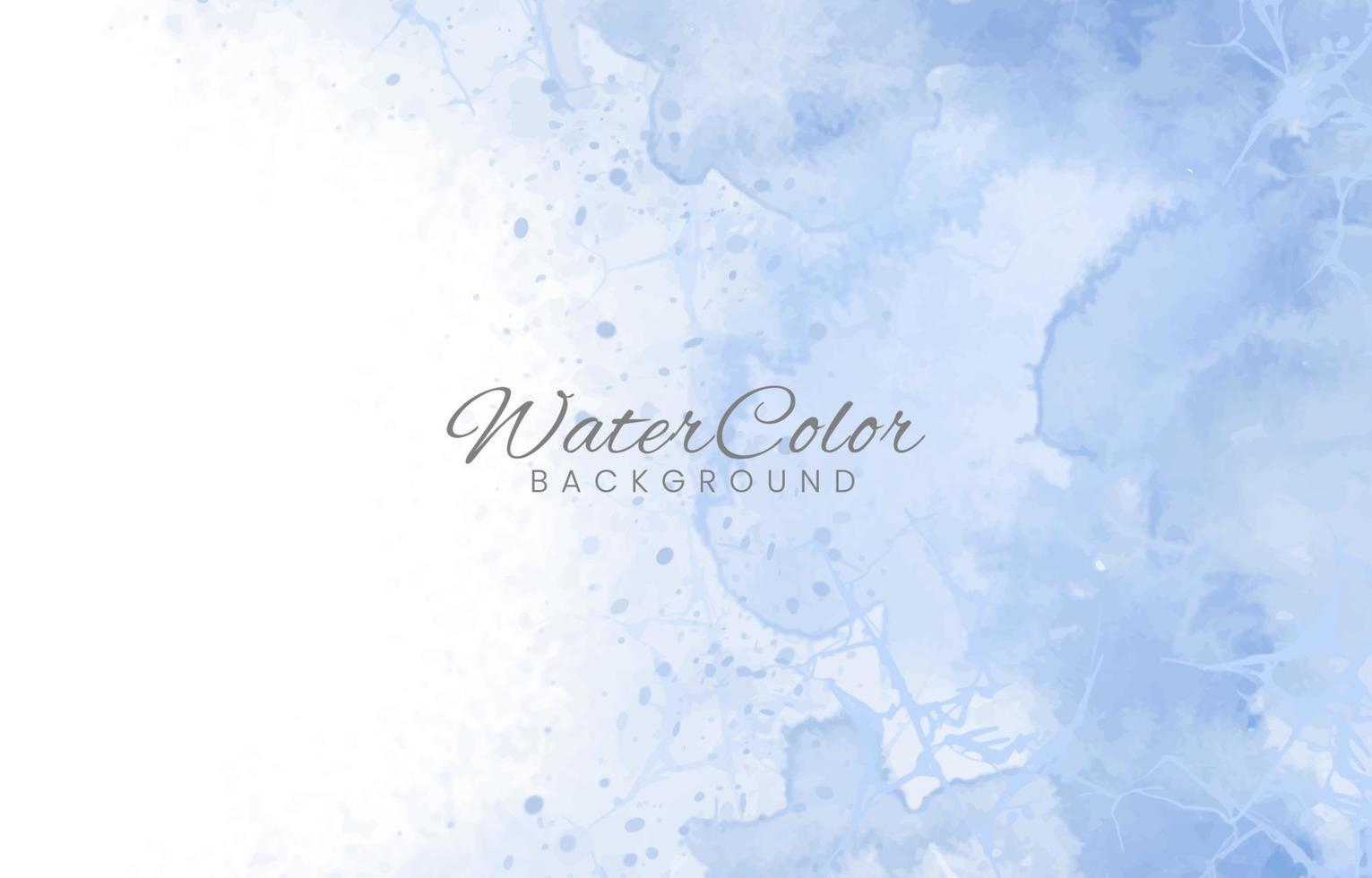Abstract colorful watercolor for background. vector