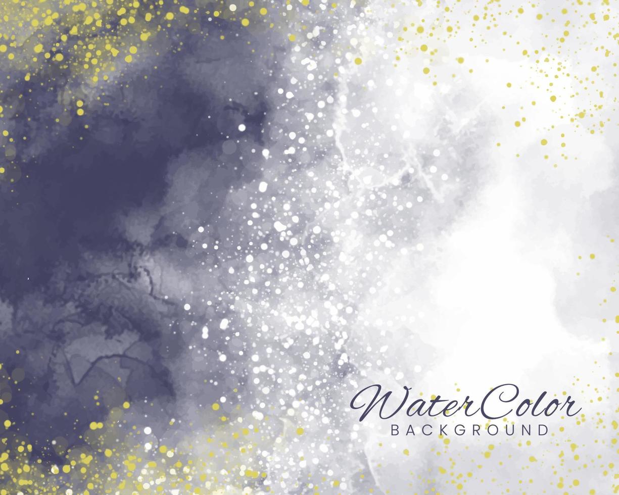 Abstract colorful watercolor for background. vector