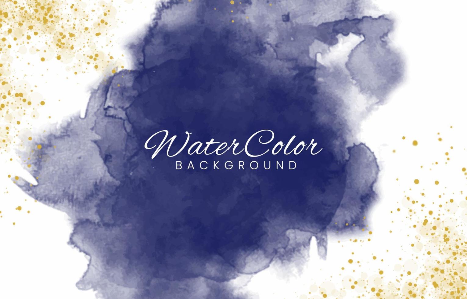 Abstract colorful watercolor for background. vector