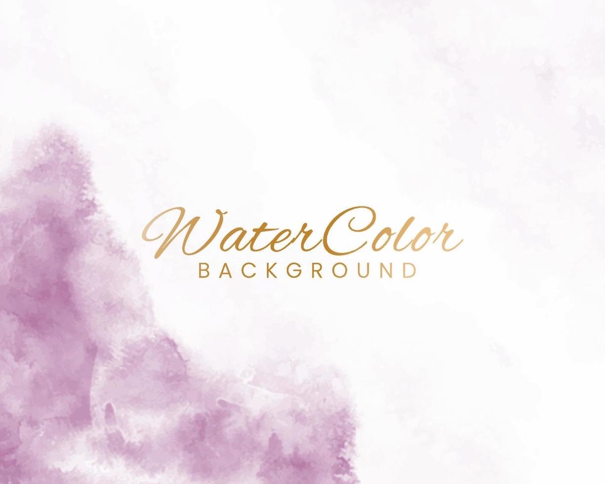 Abstract colorful watercolor for background. vector