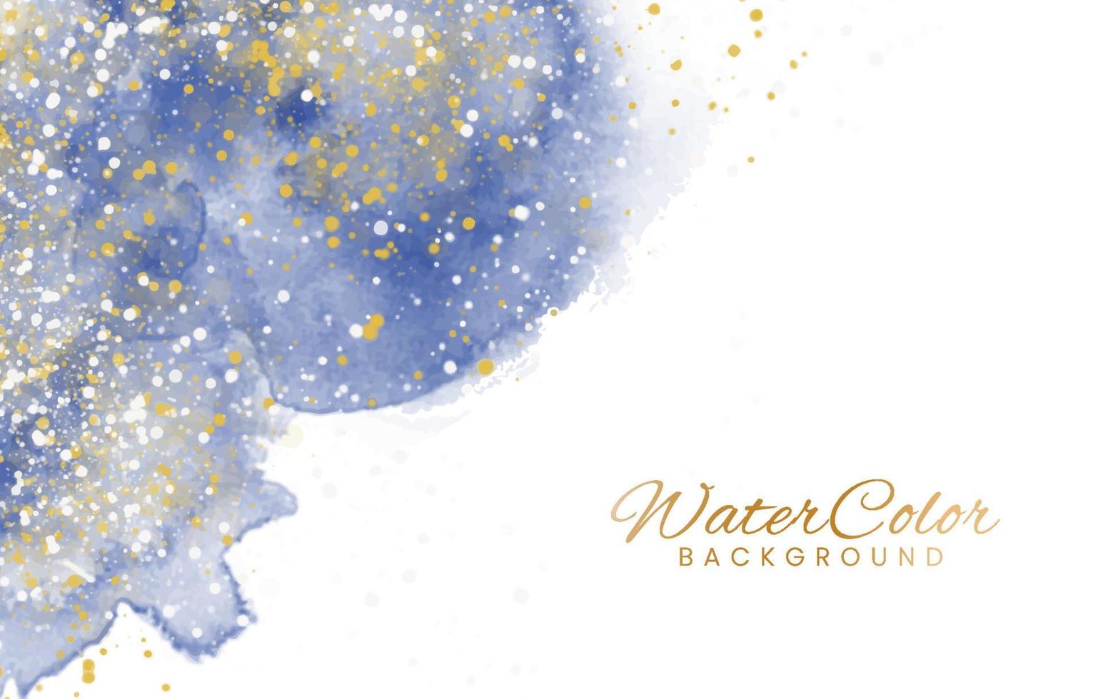 Abstract colorful watercolor for background. vector