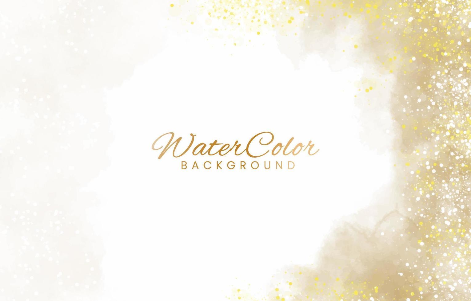 Abstract colorful watercolor for background. vector