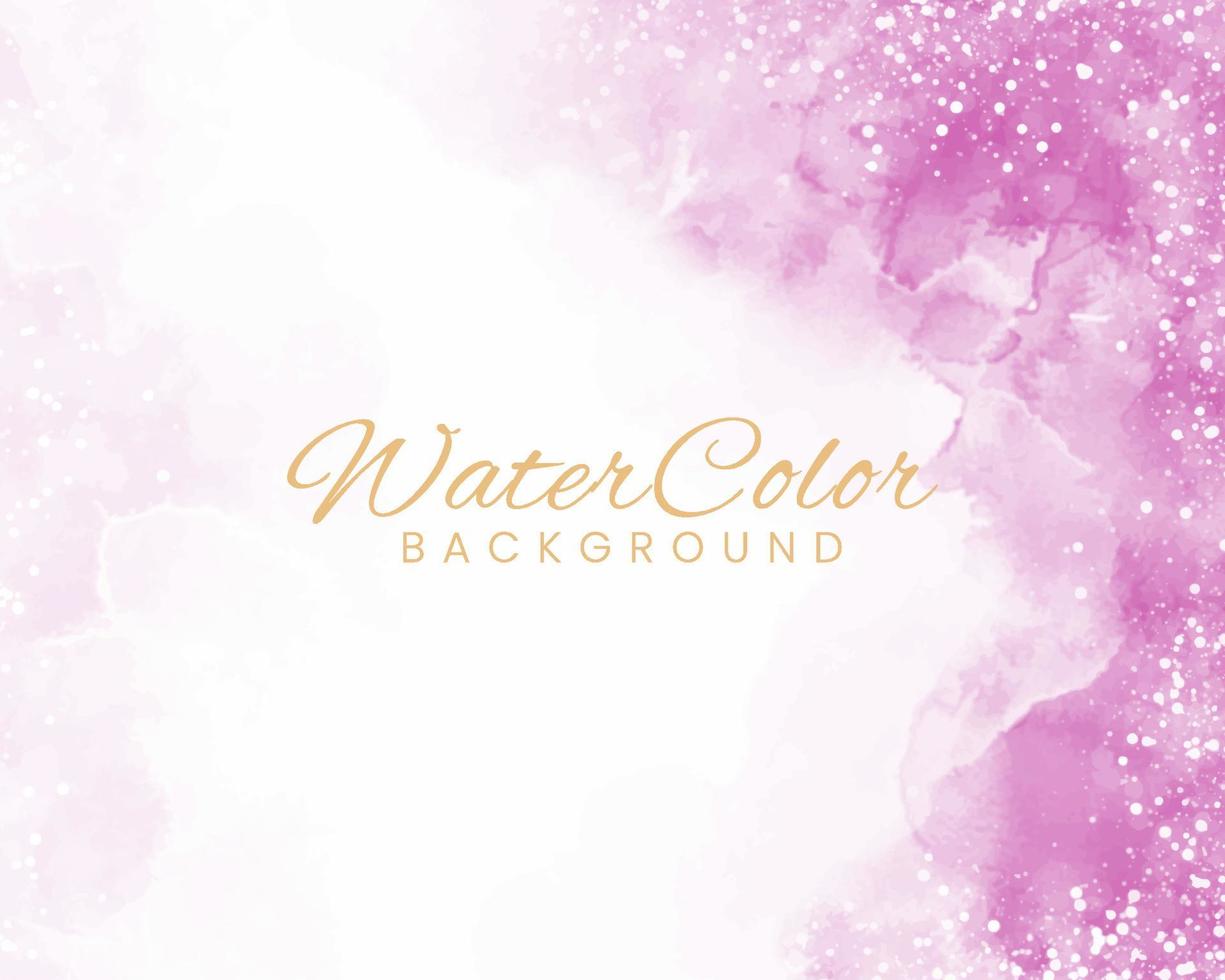 Abstract colorful watercolor for background. vector