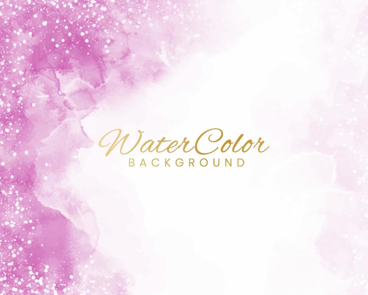 Abstract colorful watercolor for background. vector