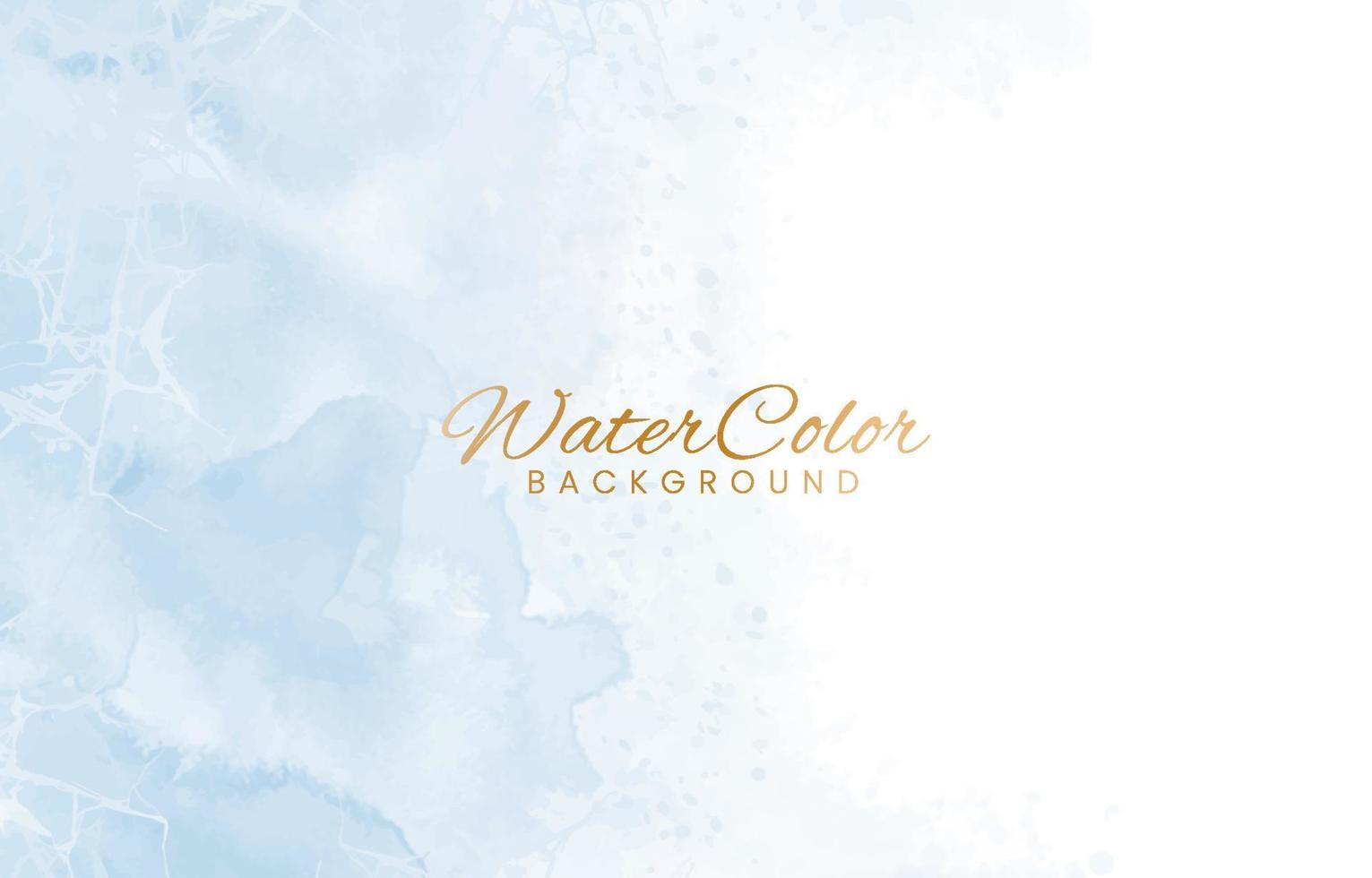 Abstract colorful watercolor for background. vector