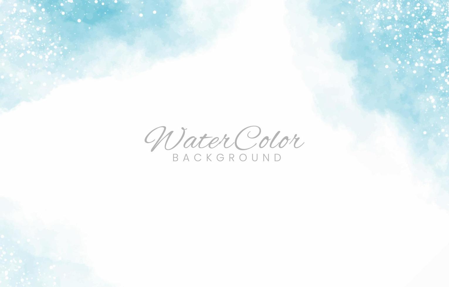 Abstract colorful watercolor for background. vector