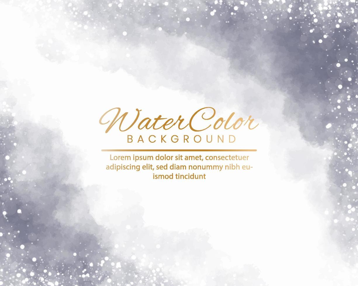 Abstract colorful watercolor for background. vector