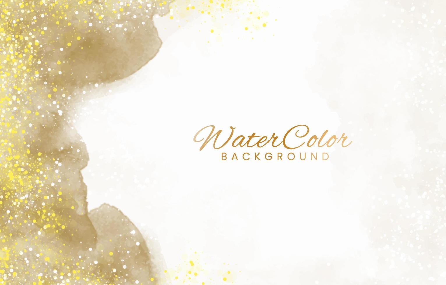 Abstract colorful watercolor for background. vector