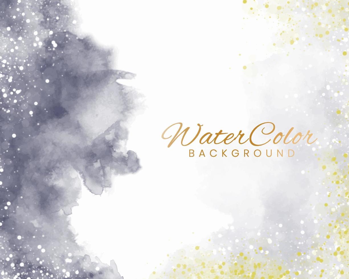 Abstract colorful watercolor for background. vector