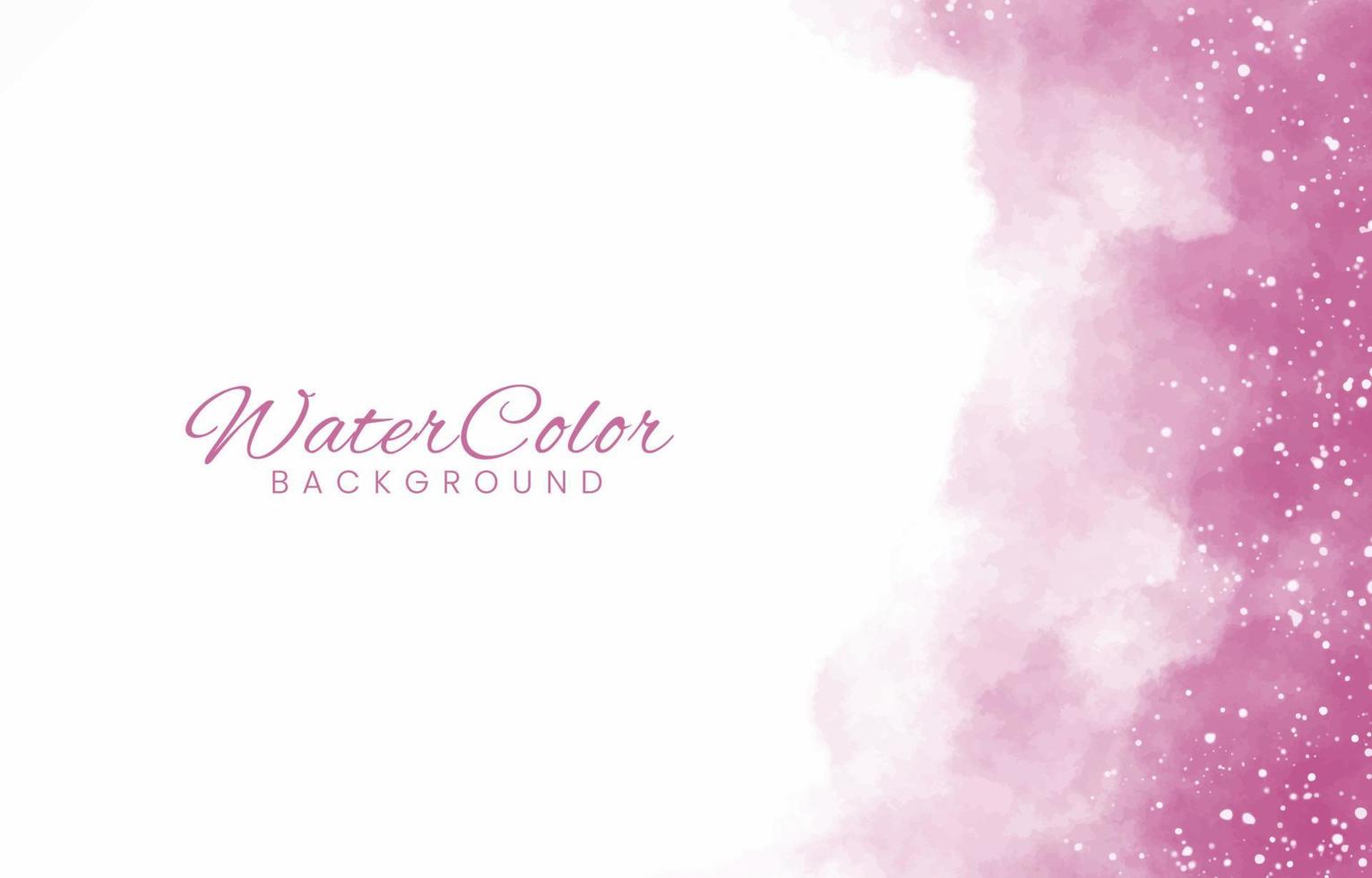 Abstract colorful watercolor for background. vector