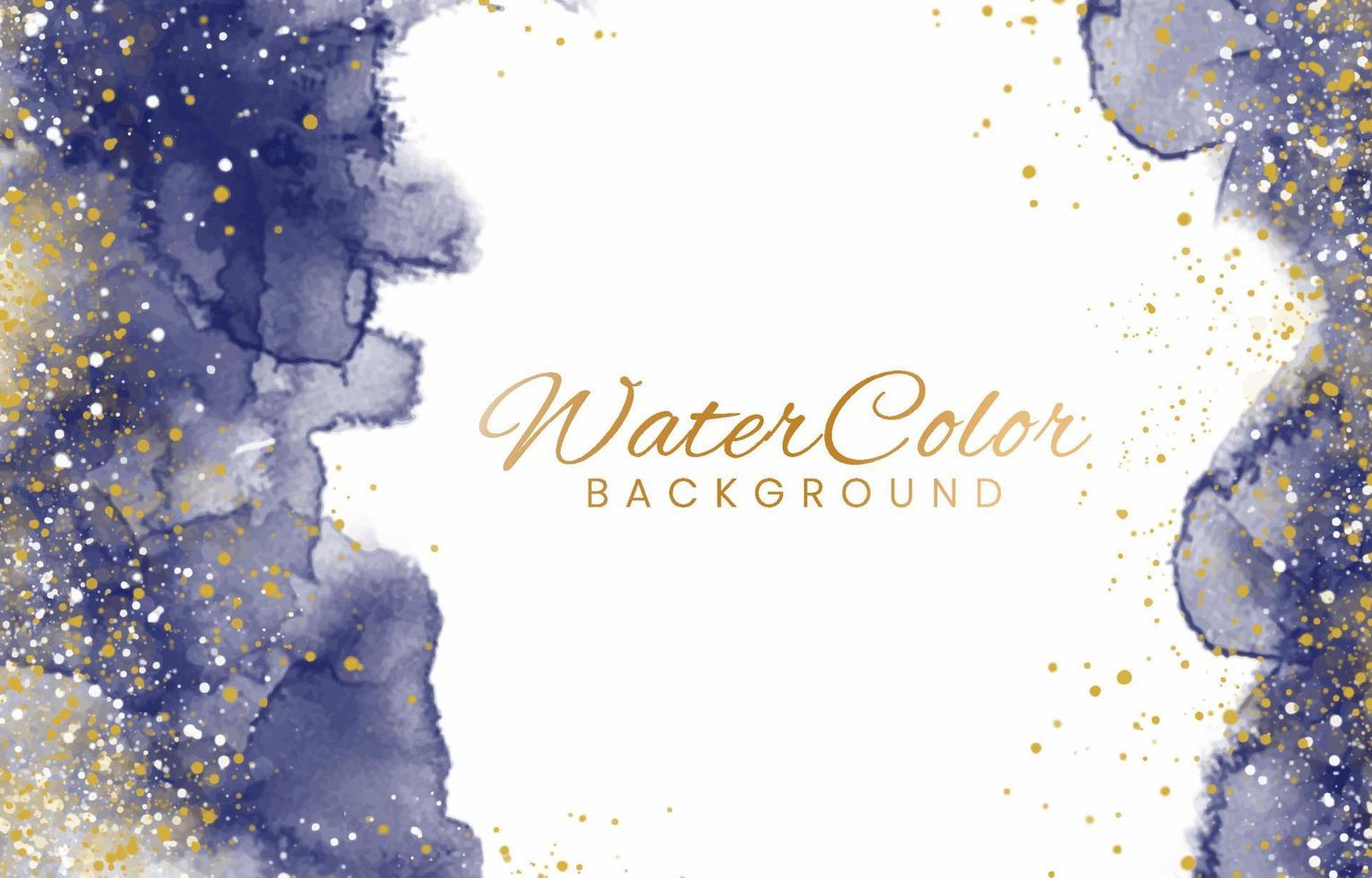 Abstract colorful watercolor for background. vector