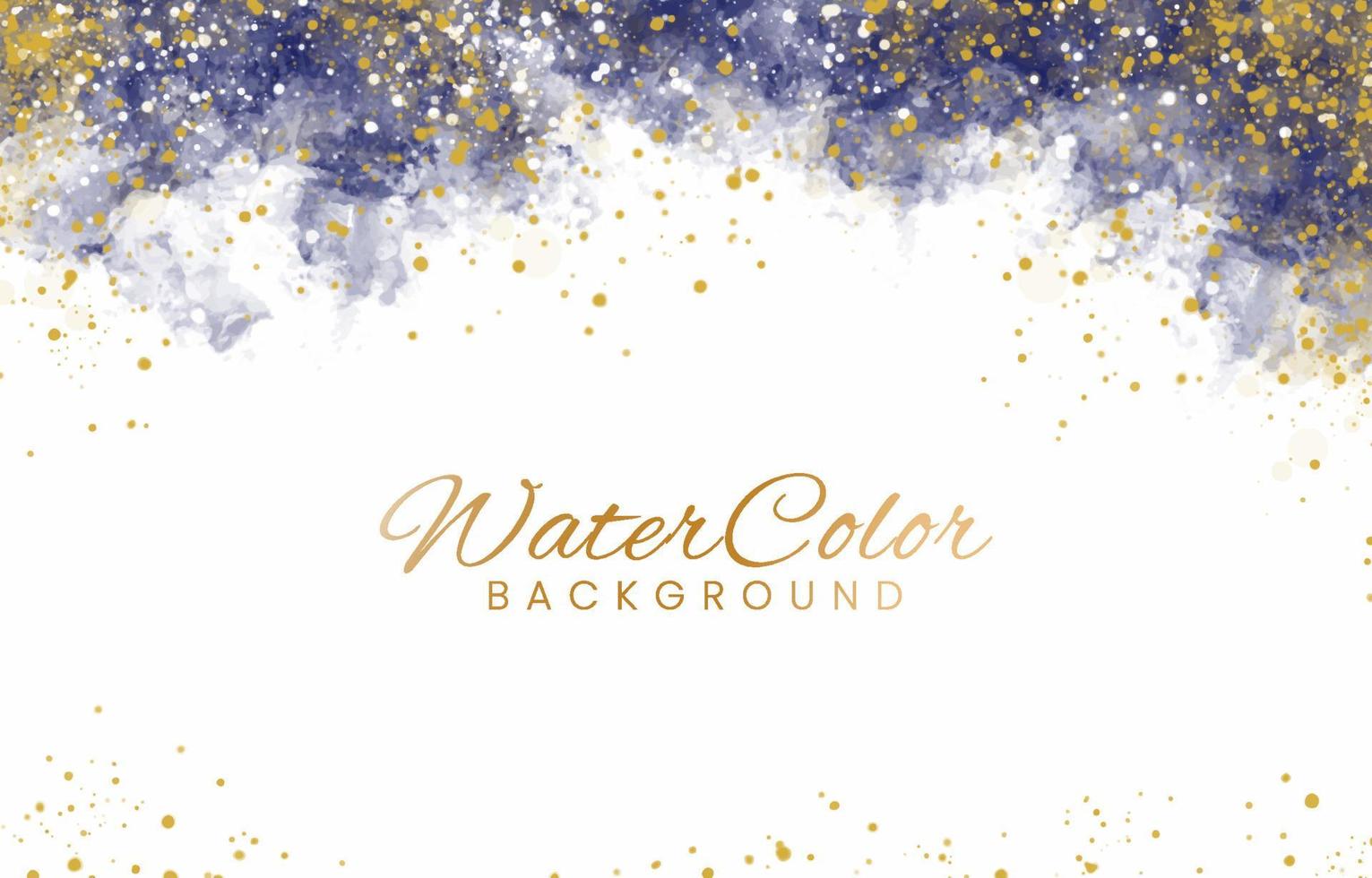 Abstract colorful watercolor for background. vector