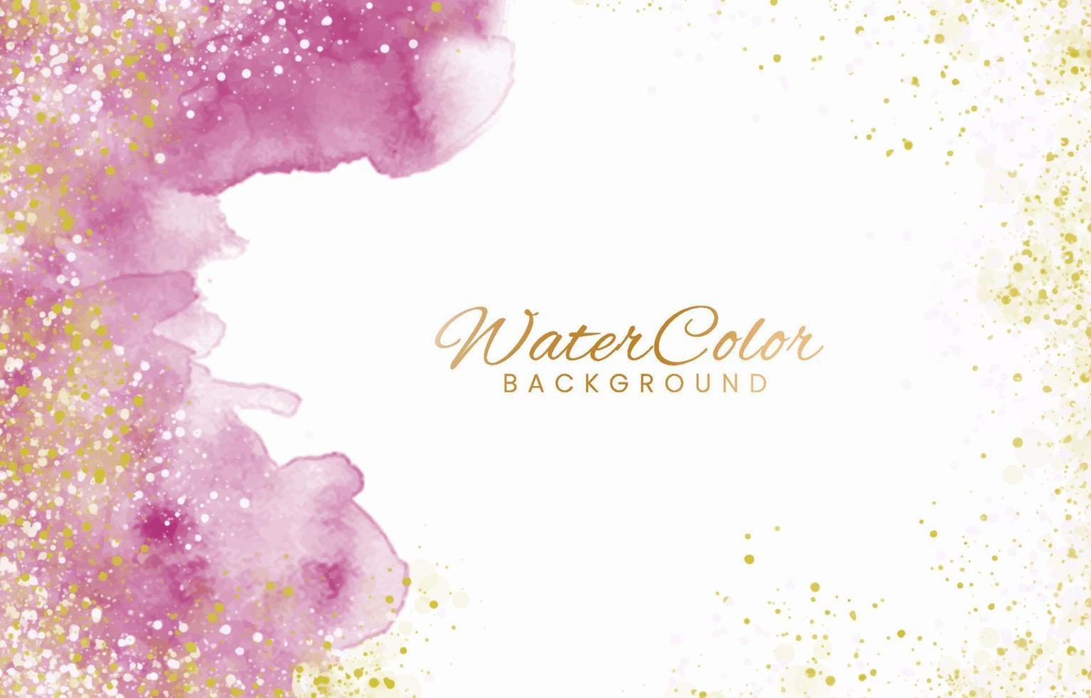 Abstract colorful watercolor for background. vector