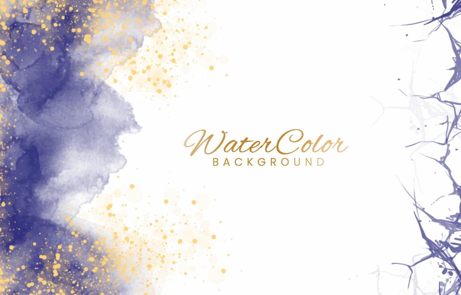 Abstract colorful watercolor for background. vector