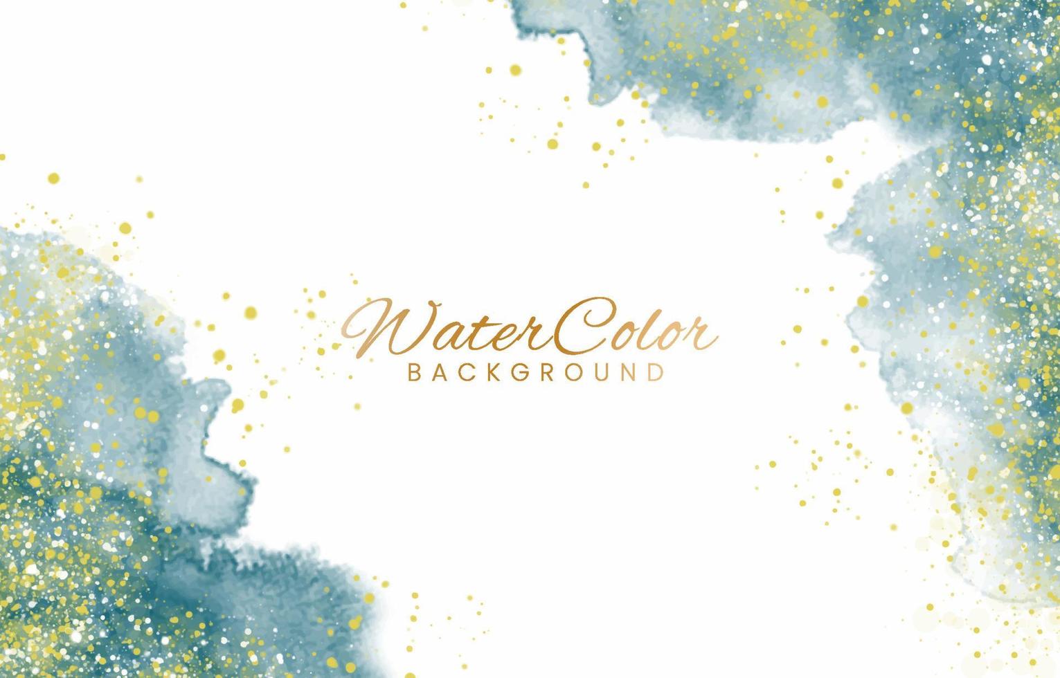 Abstract colorful watercolor for background. vector