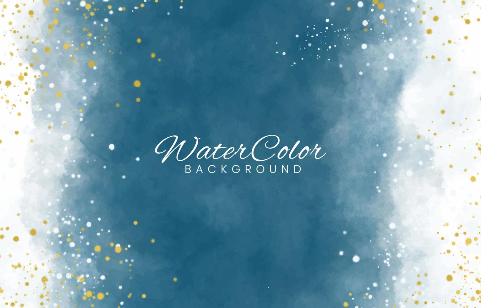 Abstract colorful watercolor for background. vector