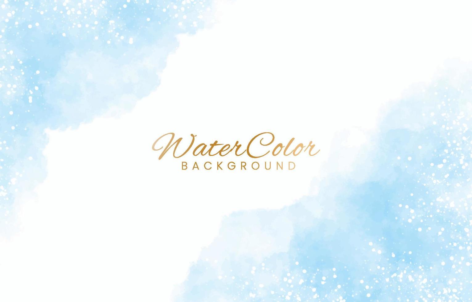 Abstract colorful watercolor for background. vector