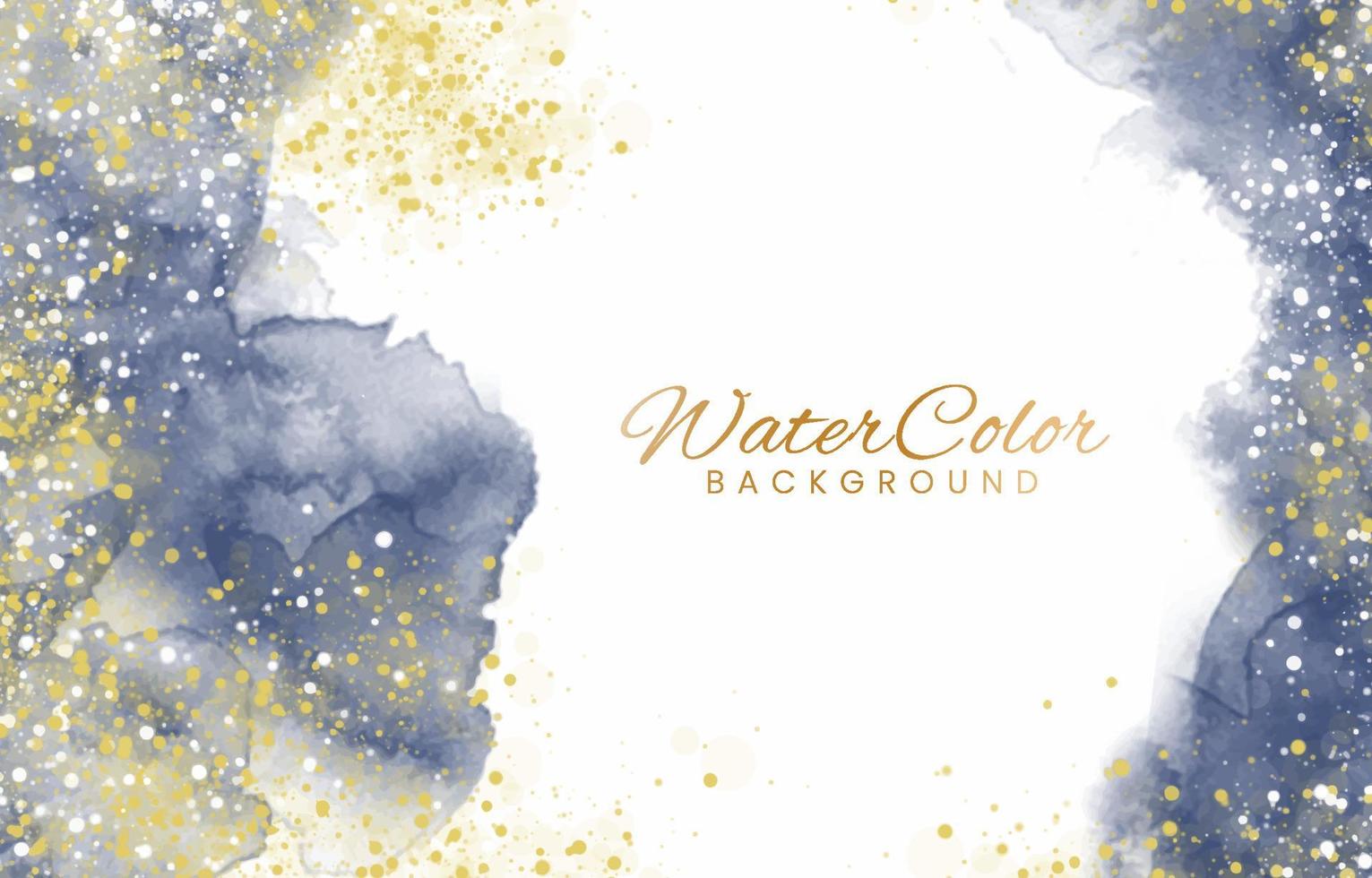 Abstract colorful watercolor for background. vector