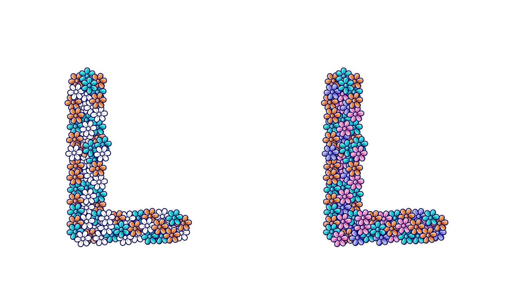 Letter font icon and logo template. New design and elegant typographic concept. file EPS vector