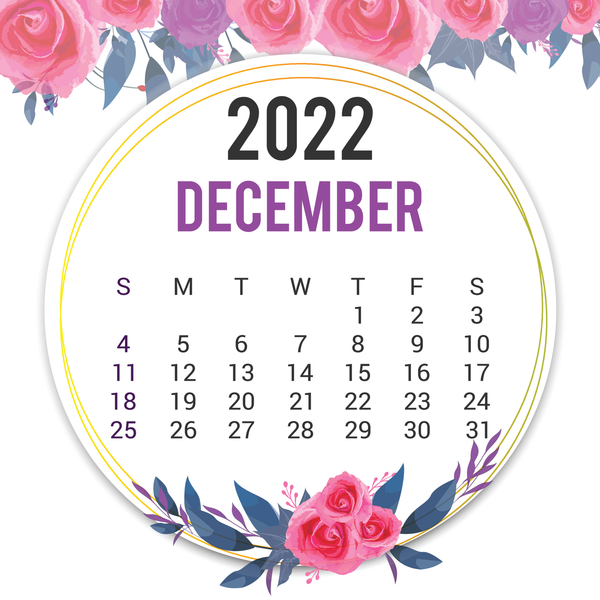 printable calendar 2022 template design 3777493 vector art at vecteezy
