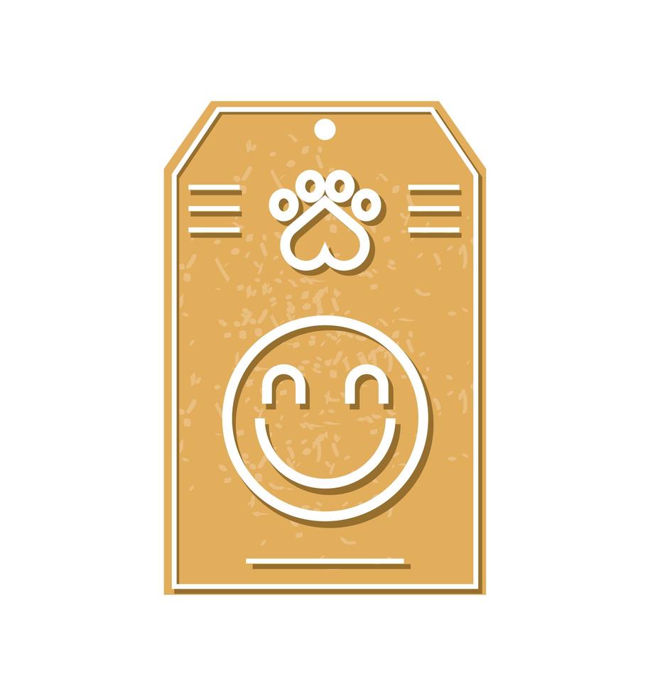 pet footprint animal vector