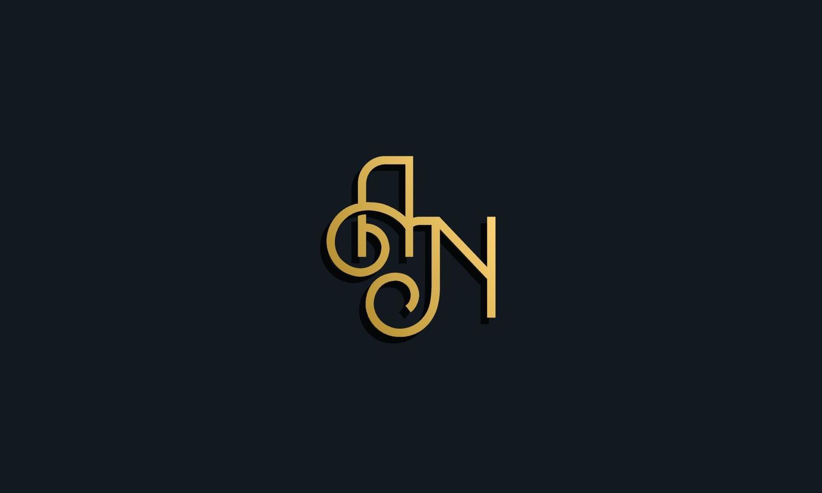 Luxury fashion initial letter AN logo. 3778252 Vector Art at Vecteezy