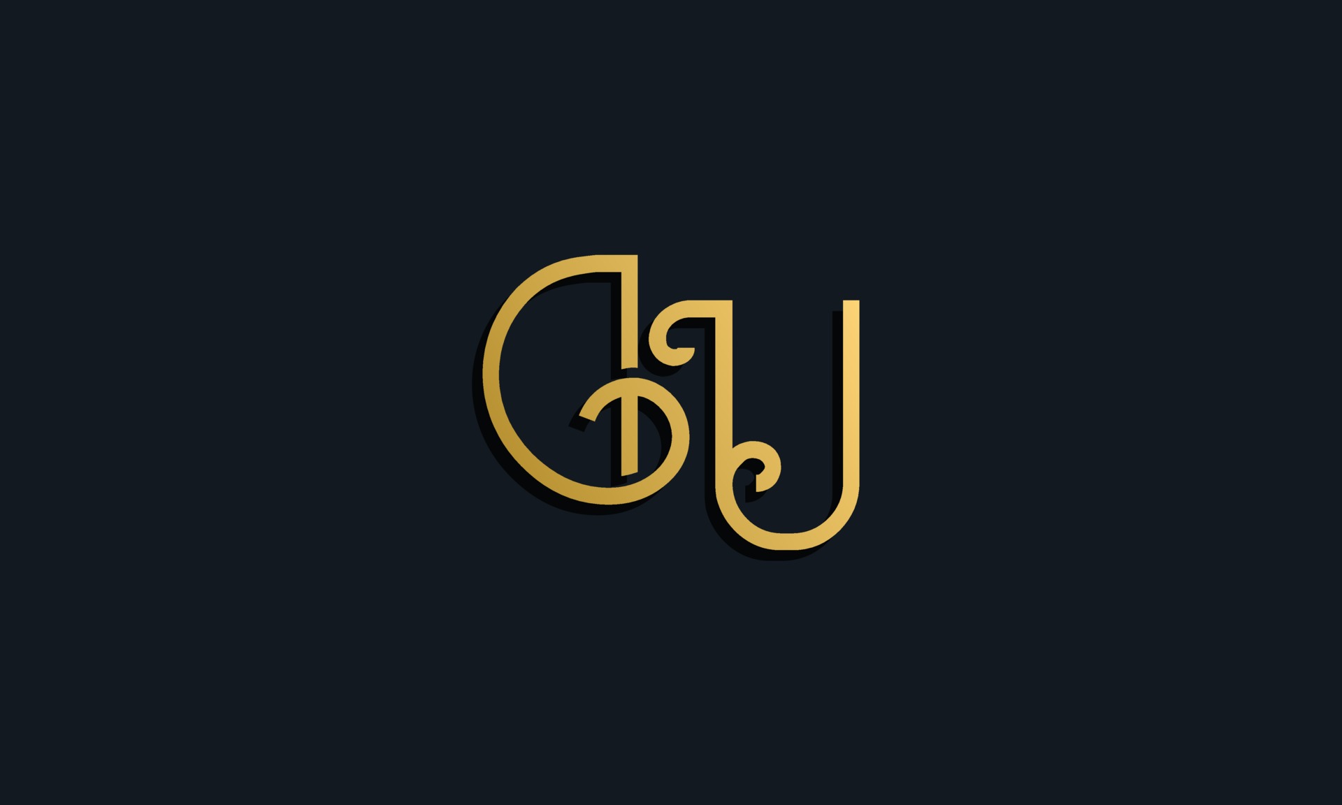 Luxury fashion initial letter DU logo. 3778315 Vector Art at Vecteezy