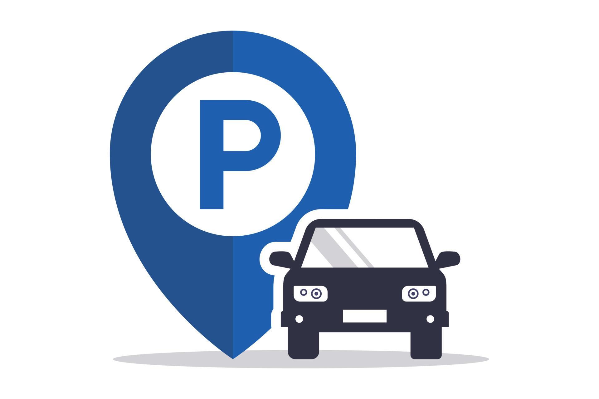parking space icon where you can park your car. 3780810 Vector Art at