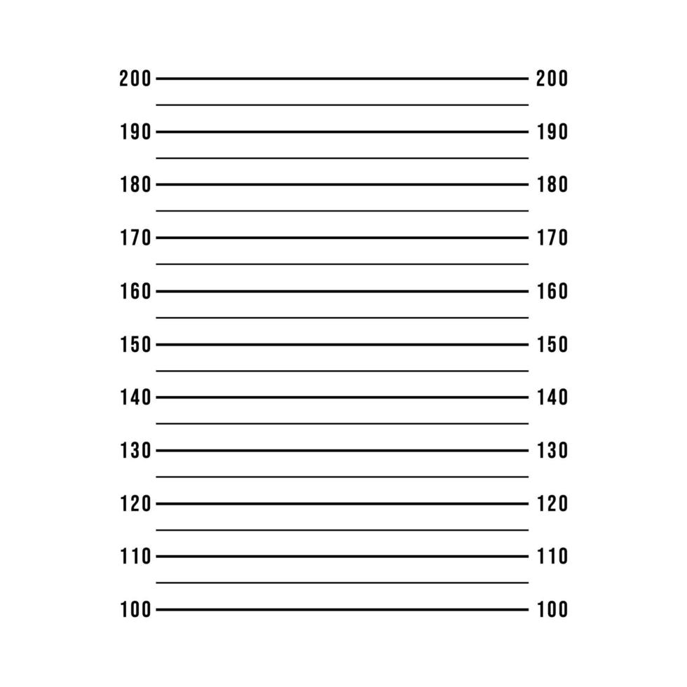 Police lineup or mugshot background. vector