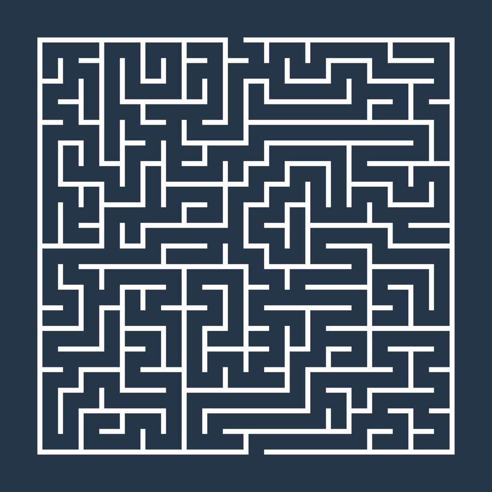 Maze labyrinth vector. vector