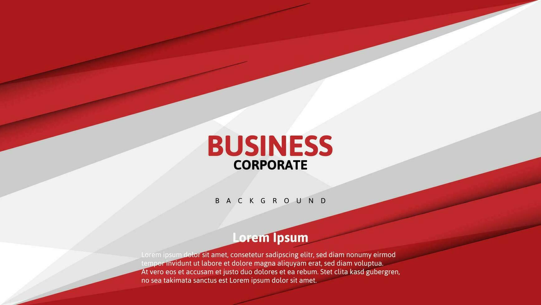 abstract business corporate red and gray background vector