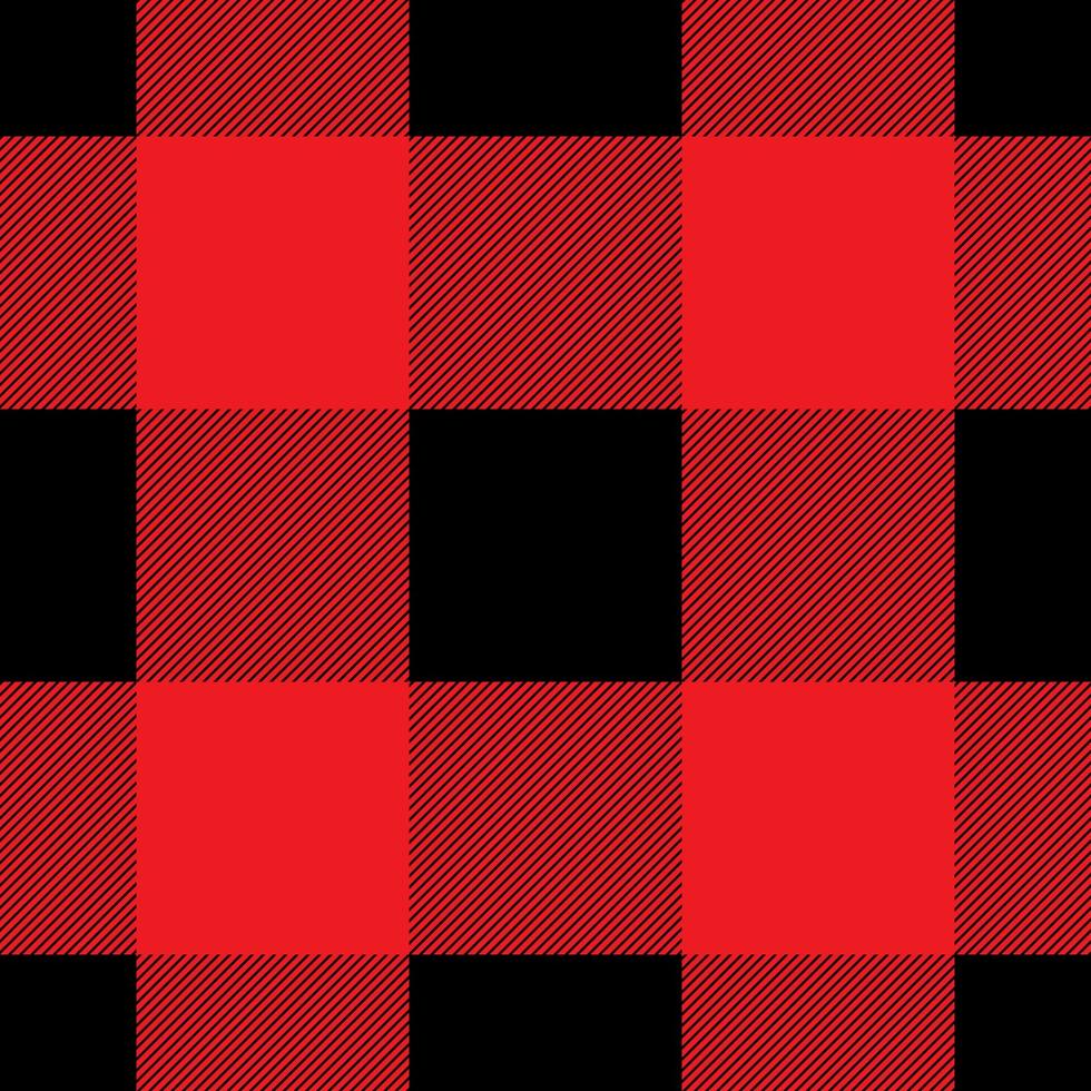 buffalo plaid seamless texture. christmas pattern vector