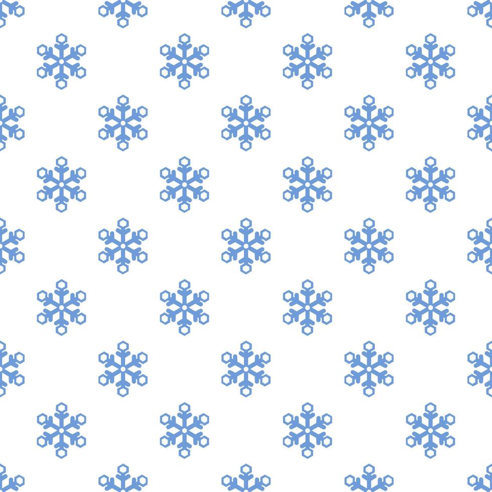 seamless texture with snowflakes. christmas or winter pattern vector