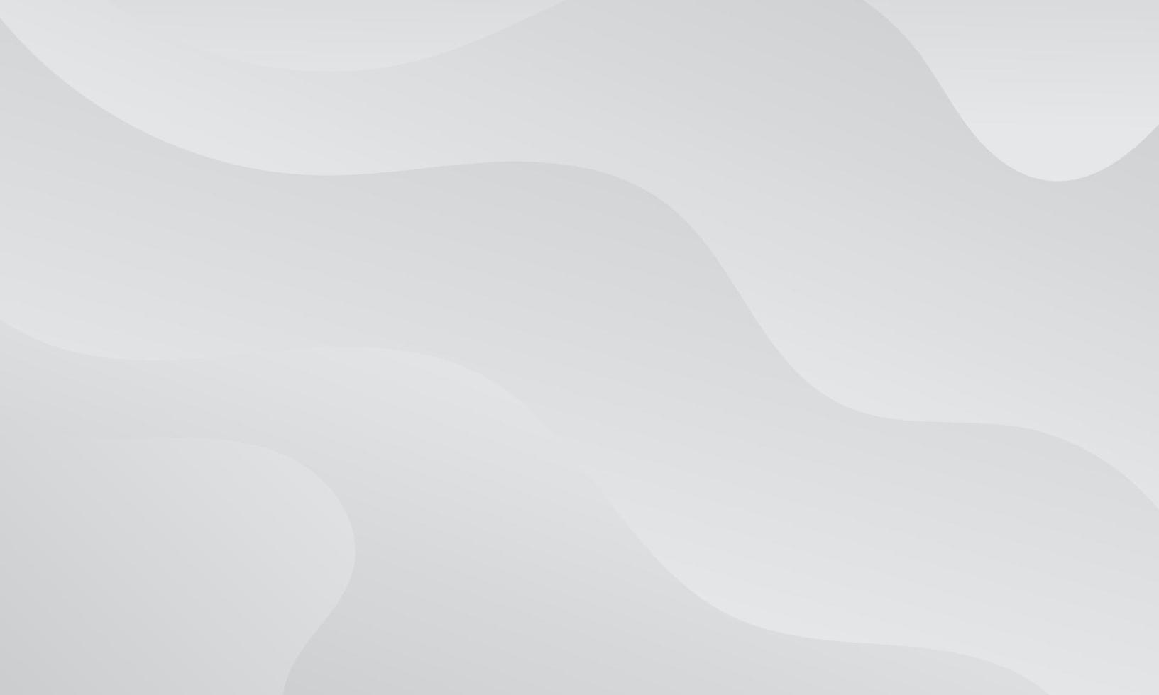 Abstract White Fluid Wave Background vector